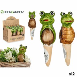 Statua Decorativa da Giardino Ibergarden FC0226A4M26 Marrone Verde Ceramica 4,5 x 16,5 x 4,5 cm (12 Unità)