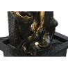 Fontana da giardino Home ESPRIT Resina Buddha Orientale 21 x 19 x 27 cm (2 Unità)