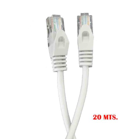 Cavo di Rete Rigido UTP Categoria 5e EDM 56024 Bianco