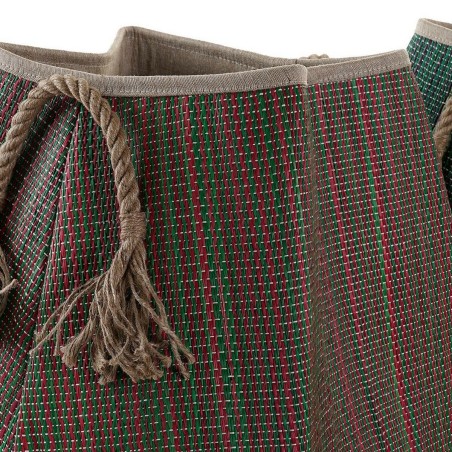 Set di Cestini DKD Home Decor Fibra naturale Boho 40 x 40 x 38 cm