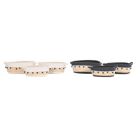 Set di Cestini DKD Home Decor Boho 36 x 26 x 15 cm 45 x 25 x 16 cm
