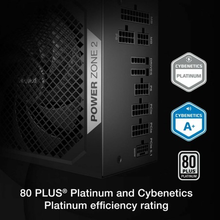 Fonte di Alimentazione Be Quiet! BP007EU ATX 850 W RoHS CE 80 PLUS Platinum WEEE BSMI CB