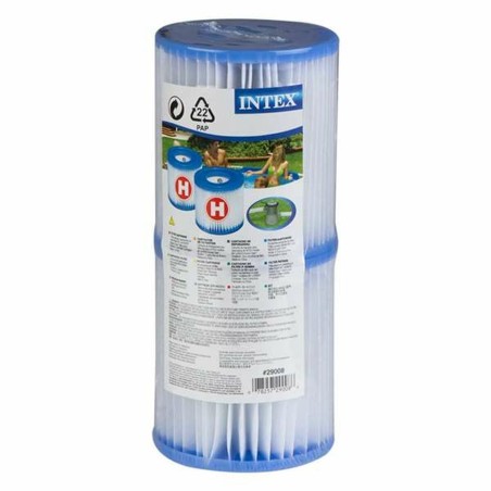Filtro per Sistema di Filtraggio Intex Tipo H 6 Unità