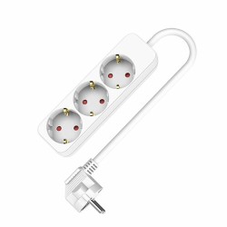 Multipresa con 3 Prese senza Interruttore TM Electron (1,5 m)