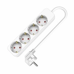 Multipresa con 4 Prese senza Interruttore TM Electron (1,5 m)