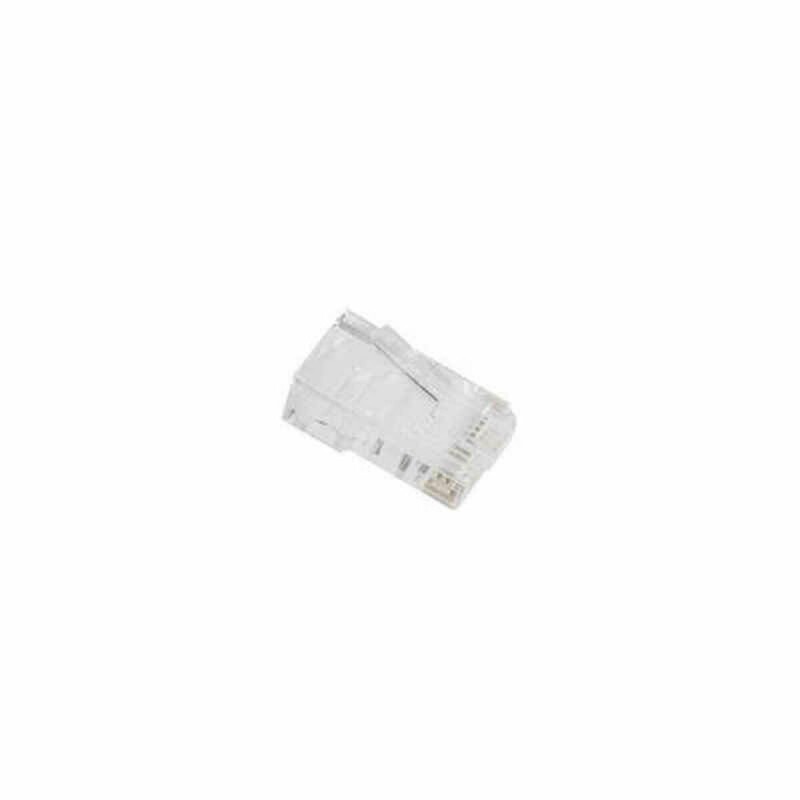 Connettore 8P8C LAN CAT6 Lanberg PLU-5000 Rosso Trasparente 100 Unità Connettore 8P8C LAN CAT6 Lanberg PLU-5000 Rosso Trasparente 100 Unità