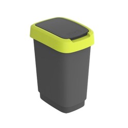 Secchio della spazzatura Rotho Twist Lime Plastica 10 L
