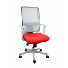 Sedia da Ufficio Horna Piqueras y Crespo 50B4BRP Bianco Rosso