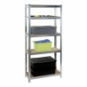 Scaffale Kinzo Legno Acciaio inossidabile 5 Mensole 750 kg 75 x 30 x 172 cm