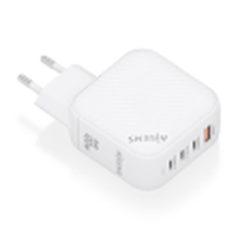Caricabatterie da Parete Aisens Bianco 100 W (1 Unità) Caricabatterie da Parete Aisens Bianco 100 W (1 Unità)