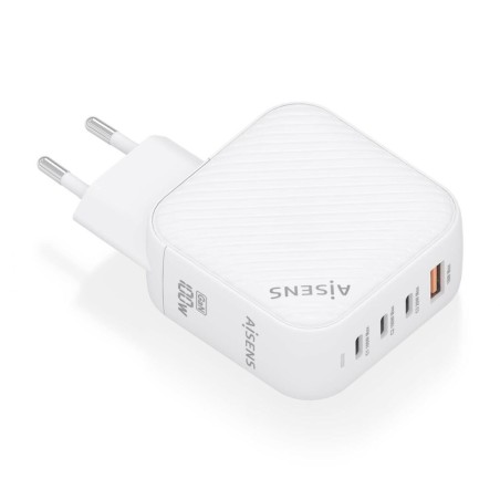 Caricabatterie da Parete Aisens Bianco 100 W (1 Unità)