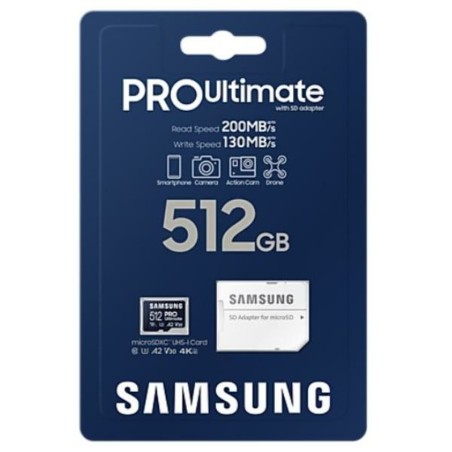 Scheda Di Memoria Micro SD con Adattatore Samsung MB-MY512SA/WW
