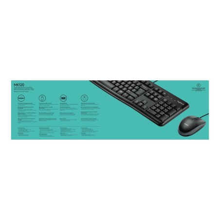 Tastiera Logitech 2227530 Nero Qwerty in Spagnolo QWERTY