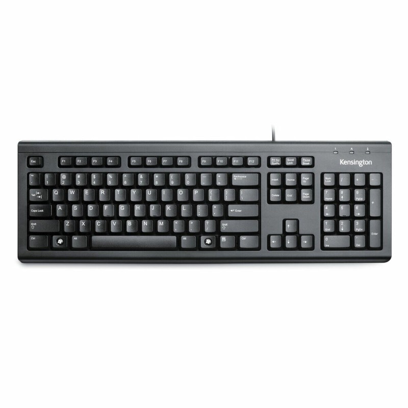 Tastiera Kensington 1500109ES Qwerty in Spagnolo Nero Tastiera Kensington 1500109ES Qwerty in Spagnolo Nero