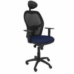 Sedia Ufficio con Poggiatesta Jorquera Piqueras y Crespo ALI200C Azzurro Blu Marino