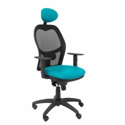 Sedia Ufficio con Poggiatesta Jorquera malla Piqueras y Crespo SNSPVEC Verde
