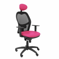 Sedia Ufficio con Poggiatesta Jorquera malla Piqueras y Crespo SNSPRSC Rosa