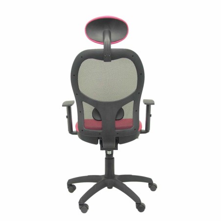 Sedia Ufficio con Poggiatesta Jorquera malla Piqueras y Crespo SNSPRSC Rosa