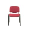 Sedia per Reception Piqueras y Crespo 226PTNB933 Rosso Granato