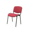 Sedia per Reception Piqueras y Crespo 226PTNB933 Rosso Granato