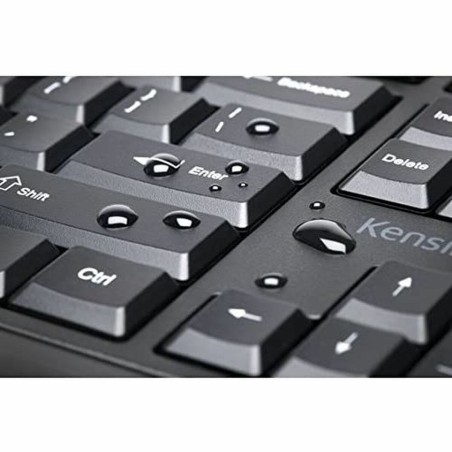 Tastiera e Mouse Wireless Kensington K75230ES Nero Spagnolo Qwerty in Spagnolo QWERTY