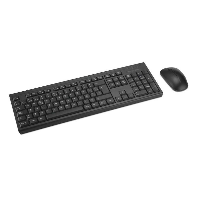 Tastiera e Mouse Kensington K75560ES Nero Spagnolo QWERTY Tastiera e Mouse Kensington K75560ES Nero Spagnolo QWERTY