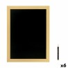Lavagna Securit Woody Teca Da muro Naturale 40 x 20 cm