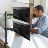 Supporto da Tavolo per Schermo MacLean MC-967 27" 13"