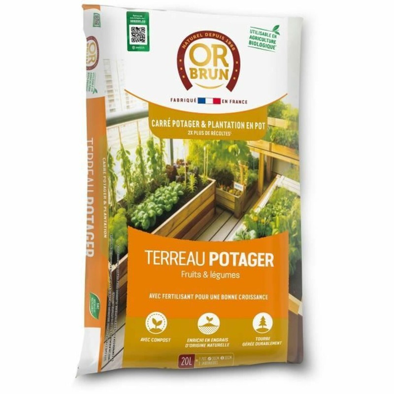 Terriccio OR BRUN OBRTCAPOT20N 20 L Terriccio OR BRUN OBRTCAPOT20N 20 L