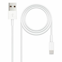 Cavo Lightning NANOCABLE 10.10.0402 (1 m) Bianco 2 m (1 Unità)