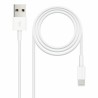Cavo Lightning NANOCABLE 10.10.0402 (1 m) Bianco 2 m (1 Unità)