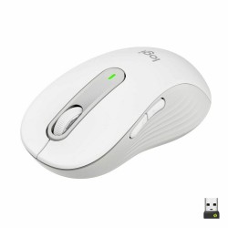 Mouse senza Fili Logitech M650 L Bianco Wireless