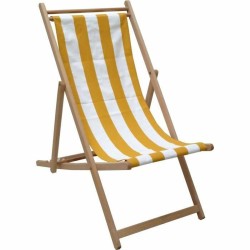 Lettino Jardin Prive Giallo 101 x 56 x 96 cm