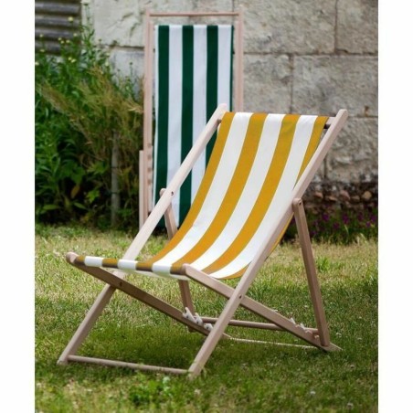 Lettino Jardin Prive Giallo 101 x 56 x 96 cm