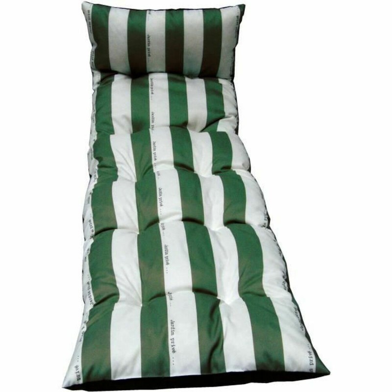Cuscino per Lettino Jardin Prive Verde 180 x 56 x 10 cm Cuscino per Lettino Jardin Prive Verde 180 x 56 x 10 cm
