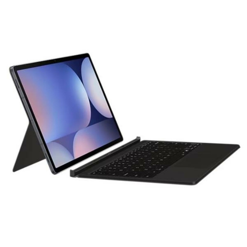 Custodia per Tablet e Tastiera Samsung EF-DX825BBEGES Nero Qwerty in Spagnolo Custodia per Tablet e Tastiera Samsung EF-DX825BBEGES Nero Qwerty in Spagnolo