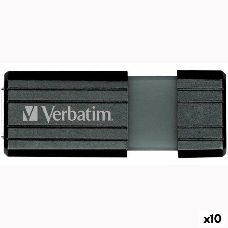 Memoria USB Verbatim PinStripe Nero 32 GB Memoria USB Verbatim PinStripe Nero 32 GB