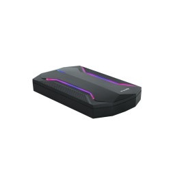 Involucro per Hard Disk TooQ TQE-2599RGB Nero 2,5"
