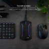 Involucro per Hard Disk TooQ TQE-2599RGB Nero 2,5"