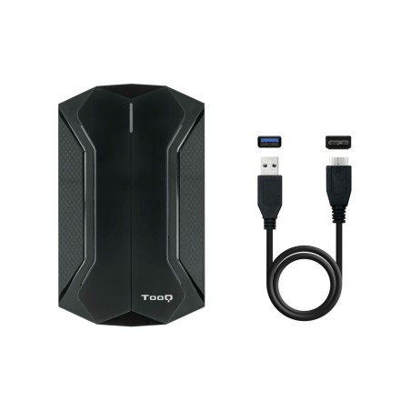 Involucro per Hard Disk TooQ TQE-2599RGB Nero 2,5"