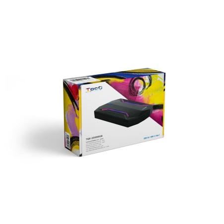 Involucro per Hard Disk TooQ TQE-2599RGB Nero 2,5"