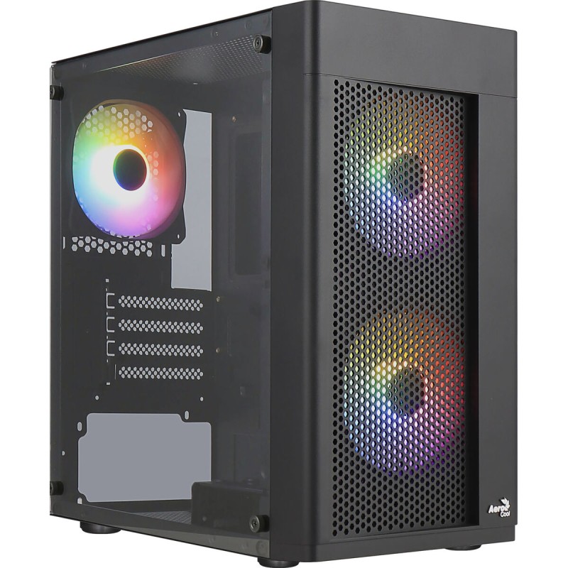 Case computer desktop ATX Aerocool HEXFORMBKV2 Nero Case computer desktop ATX Aerocool HEXFORMBKV2 Nero