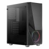 Case computer desktop ATX Aerocool Zauron LED RGB Nero