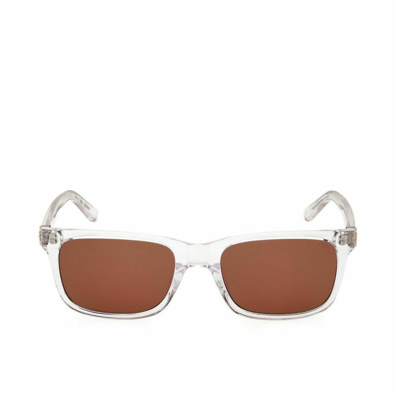 Occhiali da sole Uomo Guess GU00066 26E Trasparente Ø 55 mm Occhiali da sole Uomo Guess GU00066 26E Trasparente Ø 55 mm