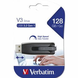 Memoria USB Verbatim Nero Grigio Multicolore 128 GB