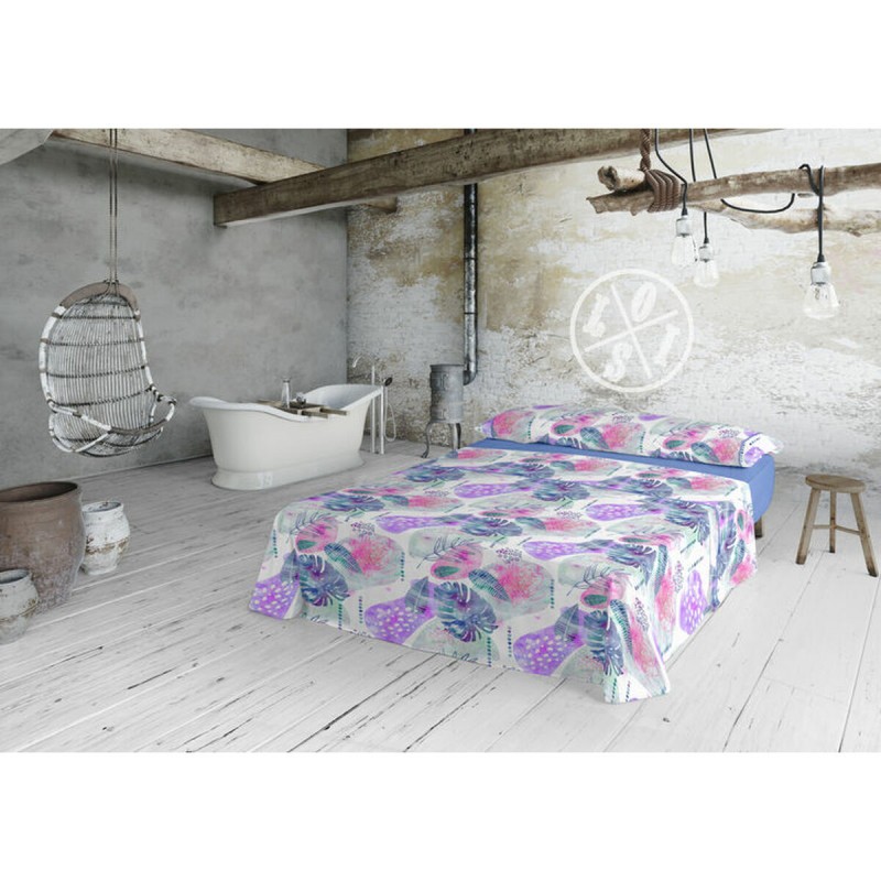 Set di Lenzuola Lois TROPIC Azzurro Singolo Set di Lenzuola Lois TROPIC Azzurro Singolo