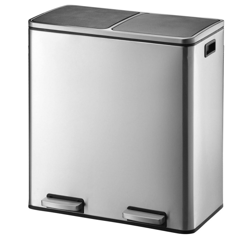 Secchio per Raccolta Differenziata Kitchen Move Acciaio inossidabile (30 L x 2) Secchio per Raccolta Differenziata Kitchen Move Acciaio inossidabile (30 L x 2)