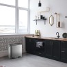 Secchio per Raccolta Differenziata Kitchen Move Acciaio inossidabile (30 L x 2)