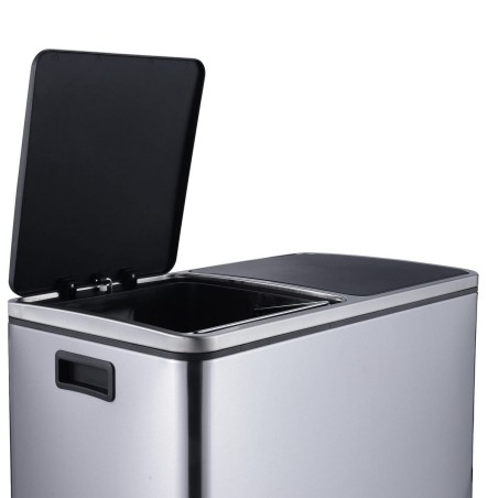 Secchio per Raccolta Differenziata Kitchen Move Acciaio inossidabile (30 L x 2)