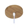 Lampadario Home ESPRIT Marrone Bambù 50 W 40 x 40 x 30 cm